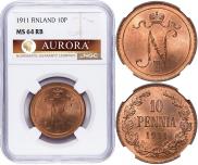 10 пенни 1911 года