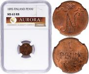 1 пенни 1895 года