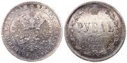 1 рубль 1863 года