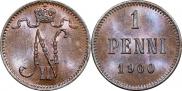 1 penni 1900 year