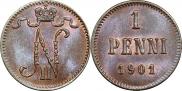 1 penni 1901 year