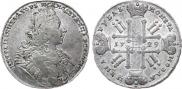 1 рубль 1729 года