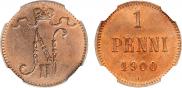 1 penni 1900 year