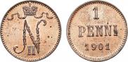 1 penni 1901 year