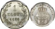 1 злотый 1835 года