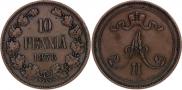 10 пенни 1876 года