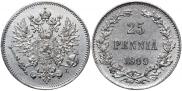 25 пенни 1909 года