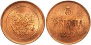 5 пенни 1917 года