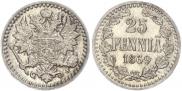 25 пенни 1869 года