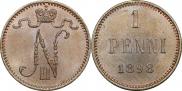1 пенни 1898 года