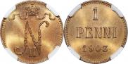 1 пенни 1903 года