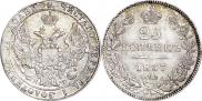 25 копеек 1837 года