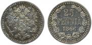25 пенни 1866 года