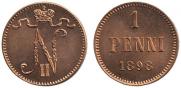 1 penni 1898 year