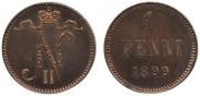 1 пенни 1899 года
