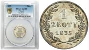 1 злотый 1835 года