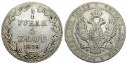 3/4 roubles - 5 złotych 1839 year