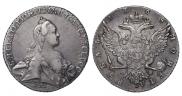 1 rouble 1768 year