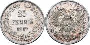 25 пенни 1917 года