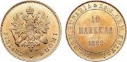 10 марок 1882 года
