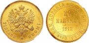 20 markkaa 1912 year