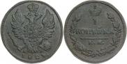 1 kopeck 1824 year