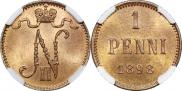1 penni 1898 year