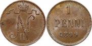 1 пенни 1899 года