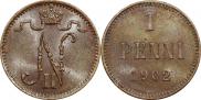 1 пенни 1902 года