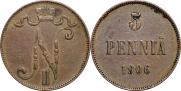 5 пенни 1906 года