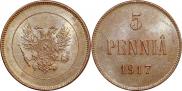 5 пенни 1917 года
