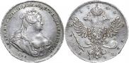 1 рубль 1740 года