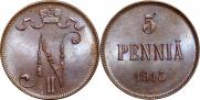 5 пенни 1915 года