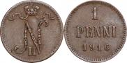 1 пенни 1916 года