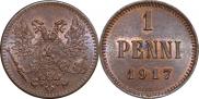 1 пенни 1917 года