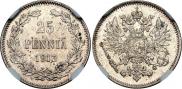 25 pennia 1913 year