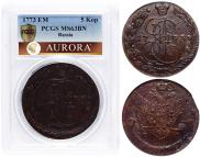 5 копеек 1773 года