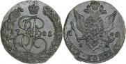 5 kopecks 1781 year