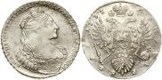 1 рубль 1737 года