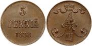 5 пенни 1888 года