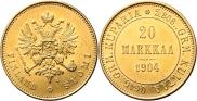 20 markkaa 1904 year