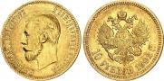 10 roubles 1902 year