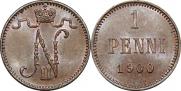 1 пенни 1900 года