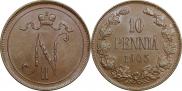 10 pennia 1905 year