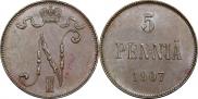 5 пенни 1907 года