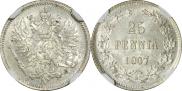25 пенни 1907 года