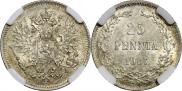 25 пенни 1907 года