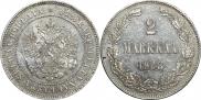 2 markkaa 1908 year
