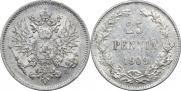 25 пенни 1909 года