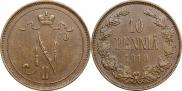 10 pennia 1910 year